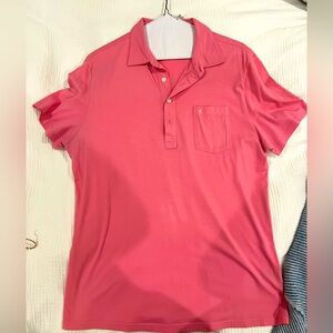 Criquet Slim Fit Players Polo XL Pink